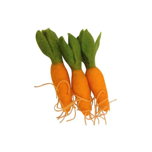 Mini Carrots Felt Play-Set